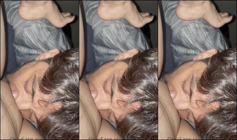 Angelicastiny I Love How He Eats My Pussy He Makes My Legs Shake And Makes Me Soak The Sheets