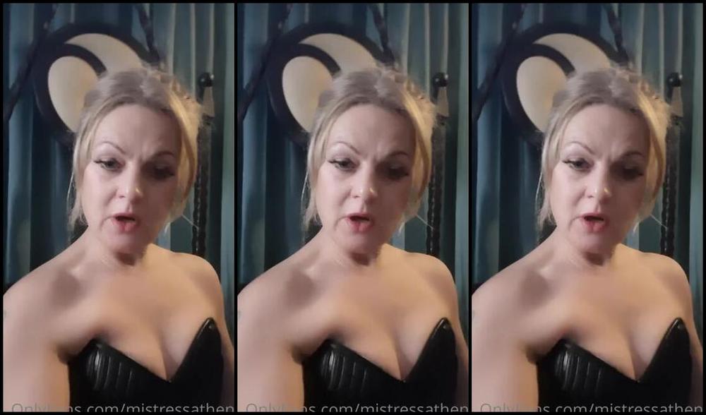 Mistress Athena Nicknamed Mistressathena Onlyfans Mistress In Leather Kneel