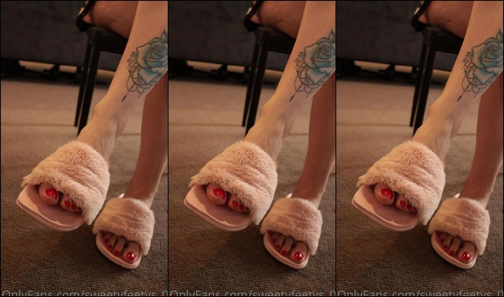 Sweetyfeetys Who Loves Slippers Shoeplaying How Do You Like My New Colour
