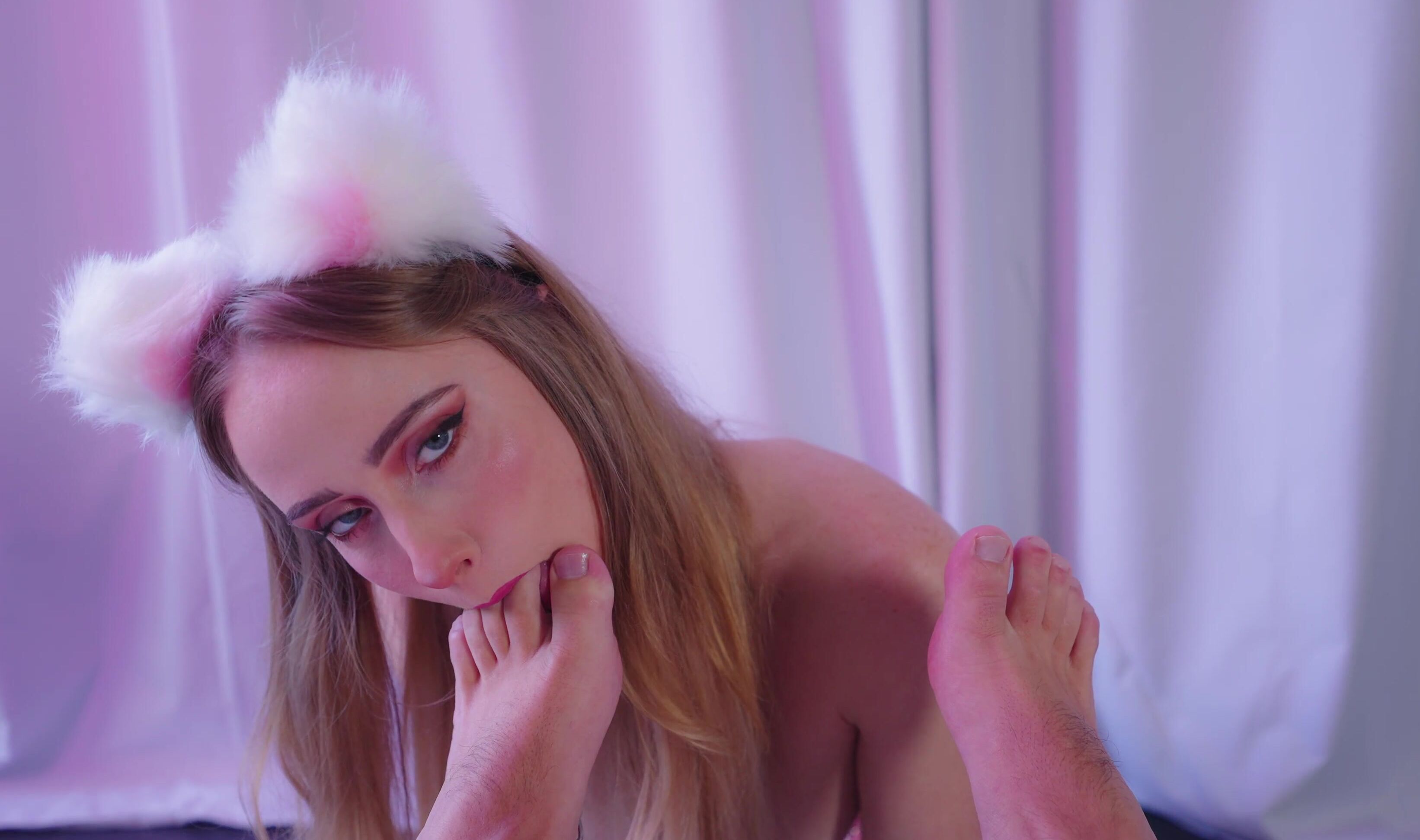 Kink,Pet Play,Anal,Toe Sucking,Snowballing scarlet chase kitty wants your milk in ass and mouth ManyVids