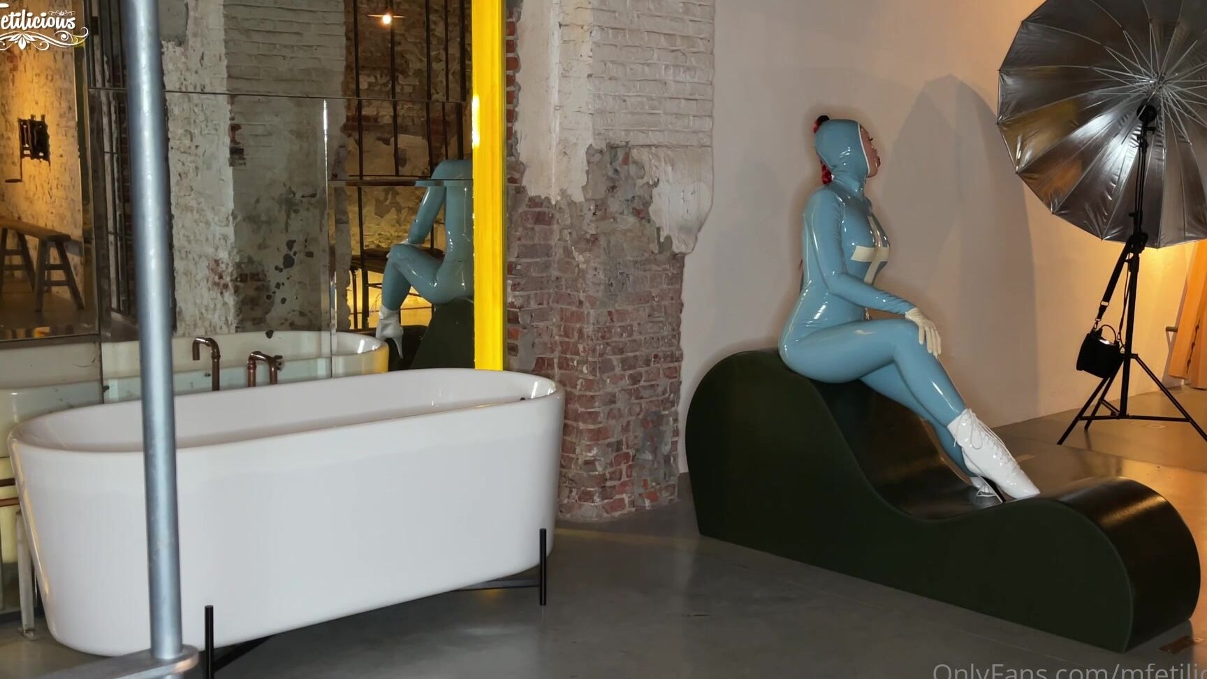 Mfetilicious Behind The Scenes Of My Shooting With Genz At Spnkd Part Wearing My Light Blue Condom