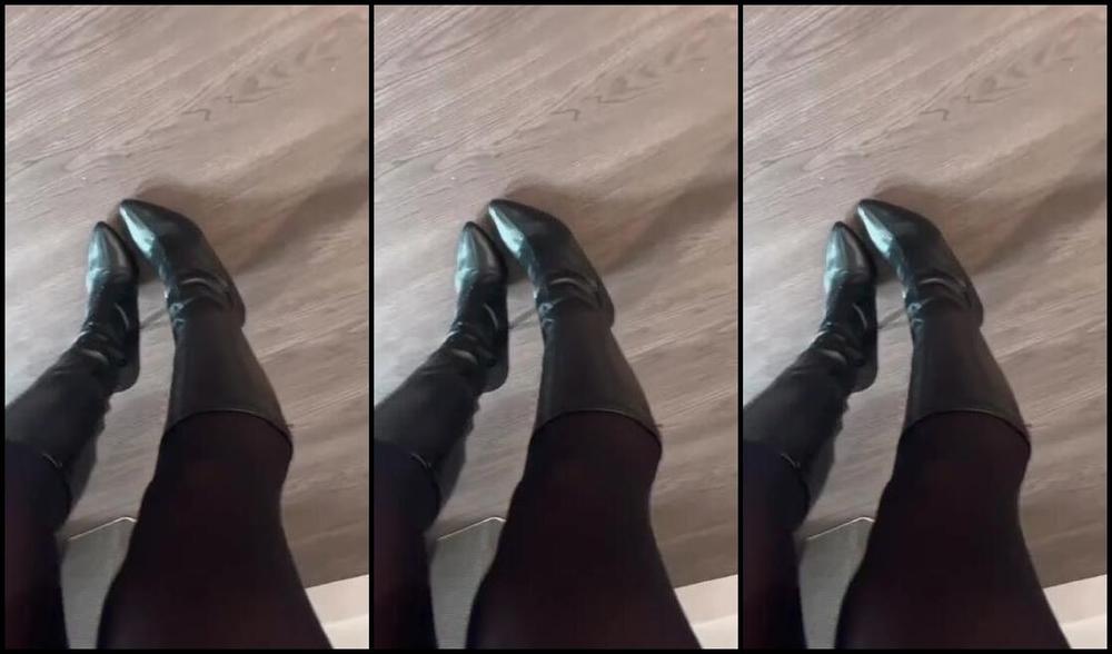 Daddy Serena Nicknamed All4Serenab Femdom 04 11 2022 Onlyfans Video My Sexy Leather Boots Have Got Me Feeling Devilish And Greedier