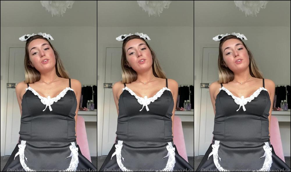 Cutepowerlegs Sexy Maid Joi I Want To Be A Good Little Maid For You And Make Sure That You Are Well T
