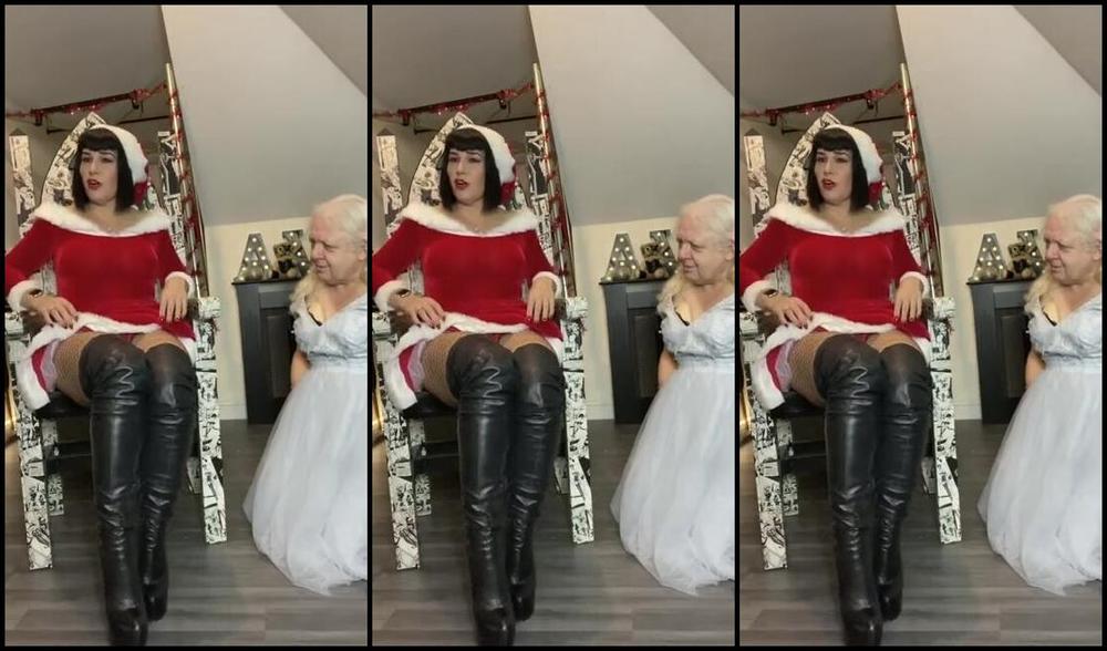 Mistress Ava Von Medisin Aka Avavonmedisin Onlyfans Sissy Receives An Overkneespanking For Spending Too Much Time Mincing Around In Front Of The Mirror