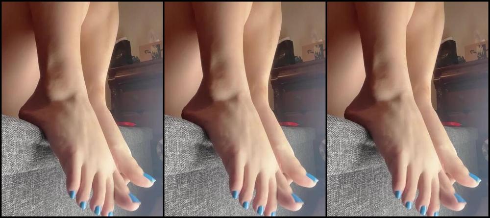 Snowpriness Onlyfans A New Angle For Toe Wiggle Feel Like You Are Peeking On The Side