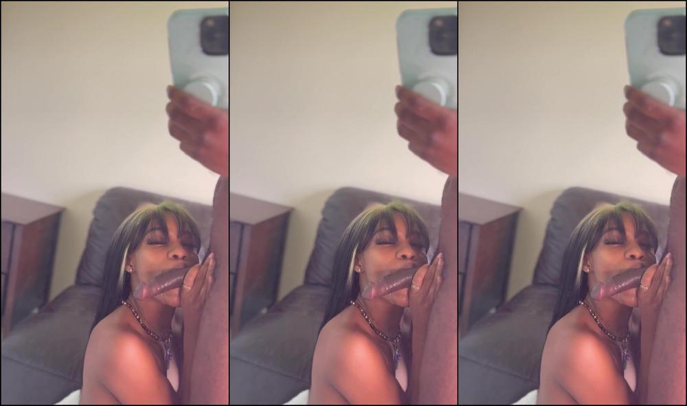 Faeandchetamv Mirror Shot Blowjob