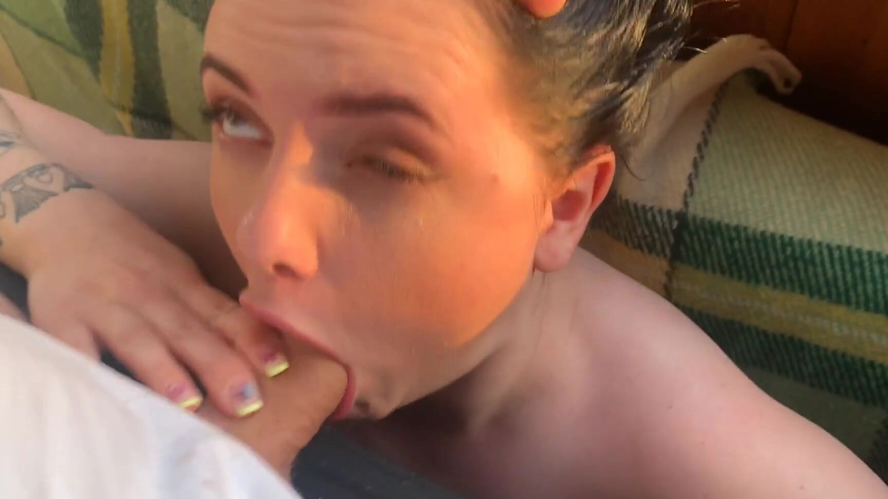 Alex Space She made my dick so hard during me fucking her mouth. Cum on tits Pornhub