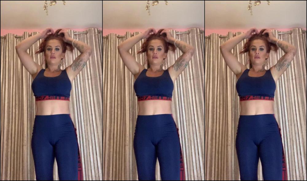 Jenniferkeellings Jennifer Keellings Topless Easter Egg Workout Ho