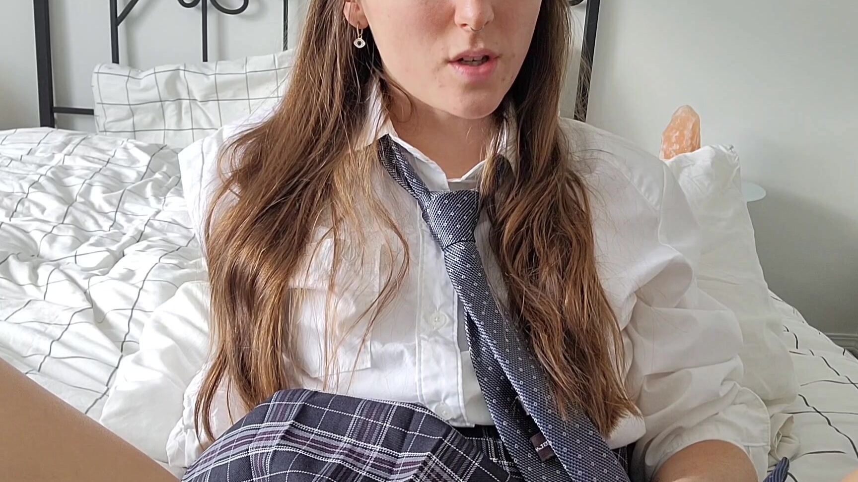 "Hazel Simone" teens (18+), school uniform, sisters, taboo, family Virgin Little Sister Gets Just the Tip manyvids