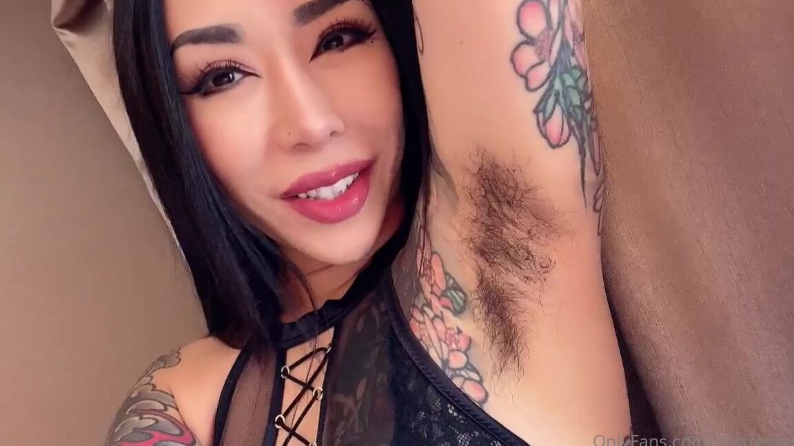 Mistressyouko Findom 06 25 2024 Onlyfans Video Do You Crave Sniffing The Aroma Of My Sweaty Hairy Armpits Beg For It