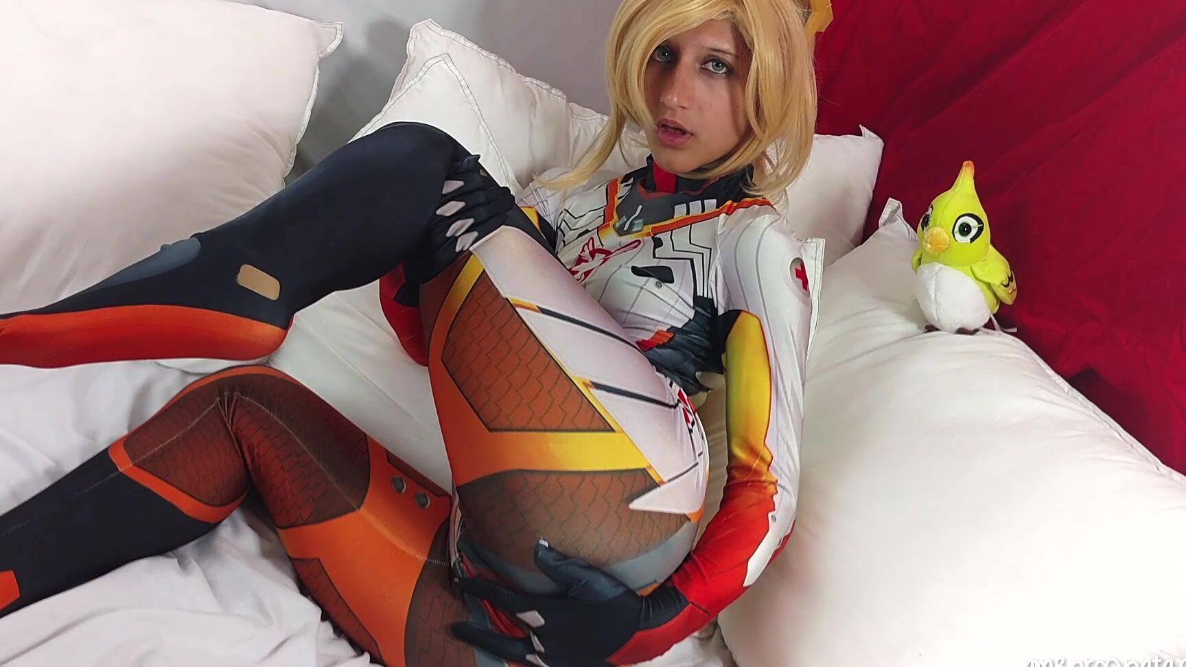 Cosplay, Costume, JOI, Masturbation, Role Play amber sonata overwatch mercy heals you with a joi ManyVids