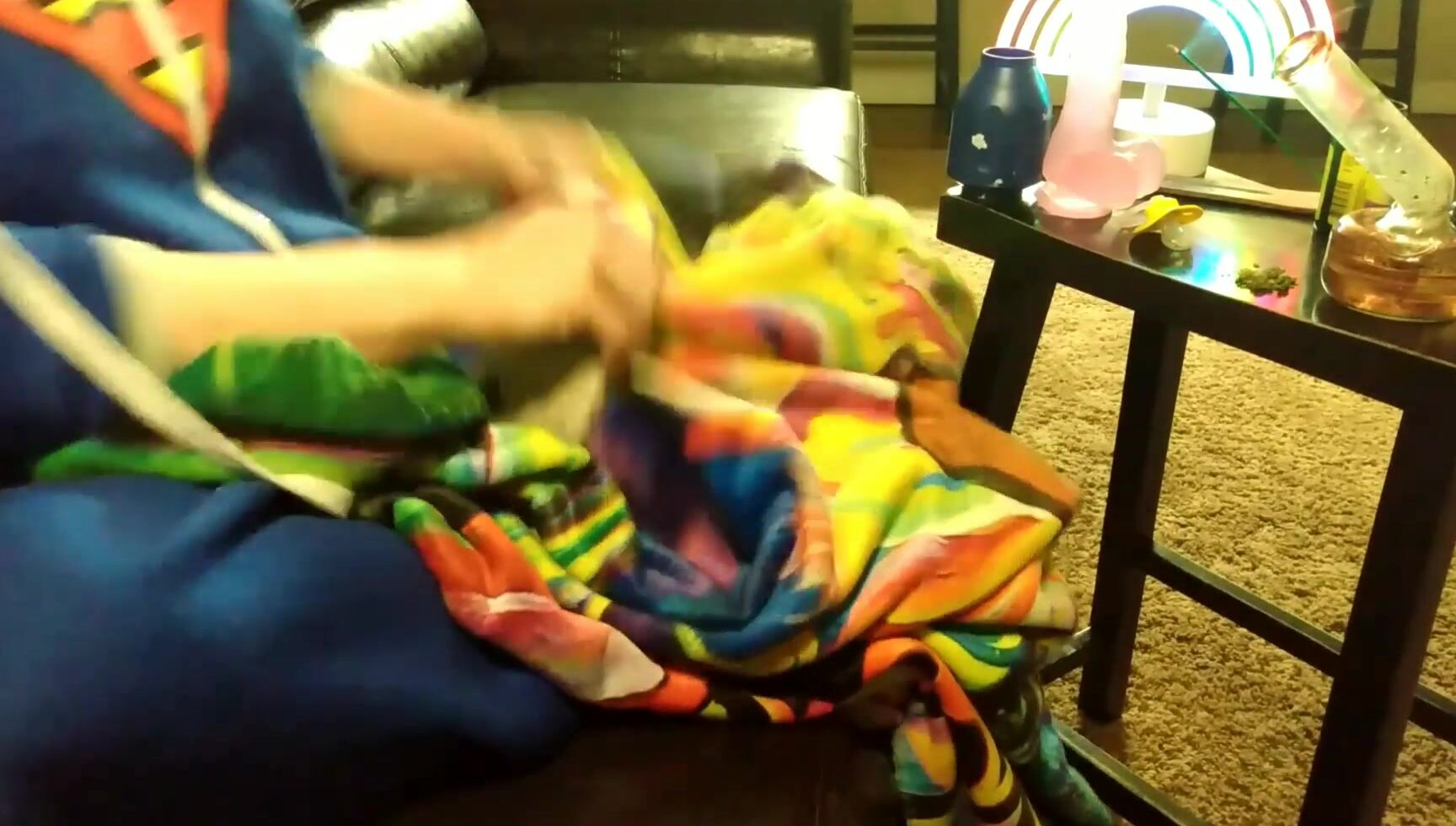 Emberlayne Ddlg Stoner Baby Smokes And Shows Tits