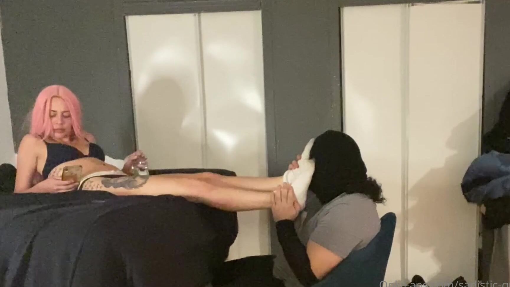 Sadistic Queen Kiss My Ass Sniff My Socks Hd I Make My Slave Oil My Legs Ass Before Making Him W