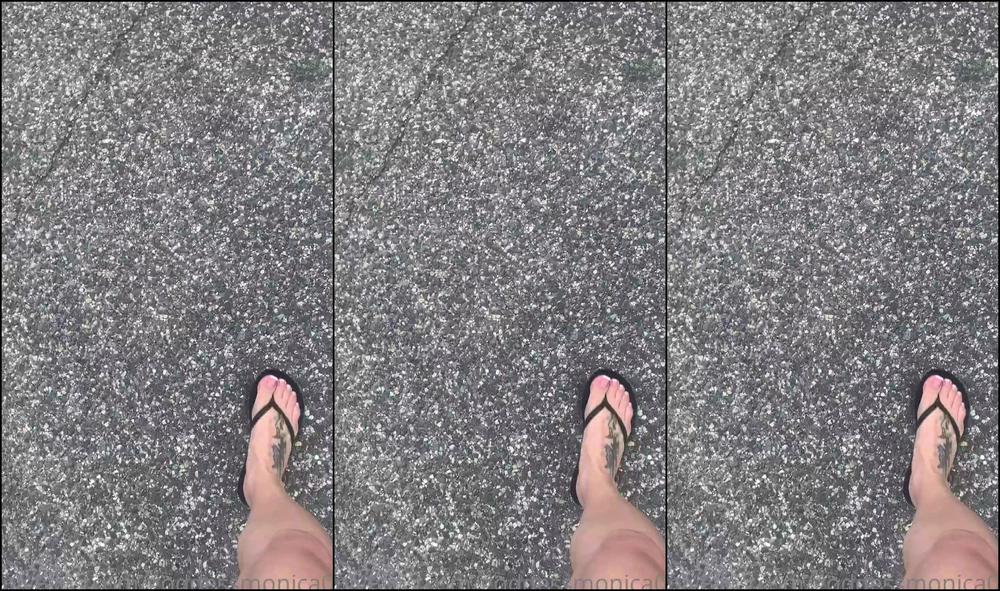 Goddessmonica W Flip Flop Walk Joi