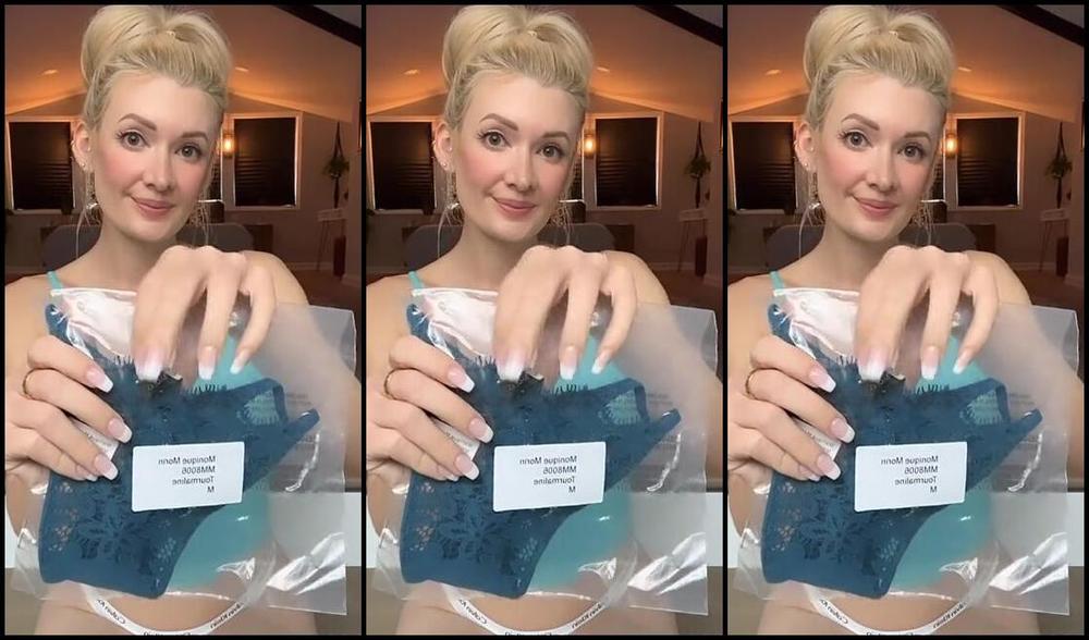 Asmr Maddy Nicknamed Asmrmaddy Onlyfans Let S Try On A New Pair Of Panties