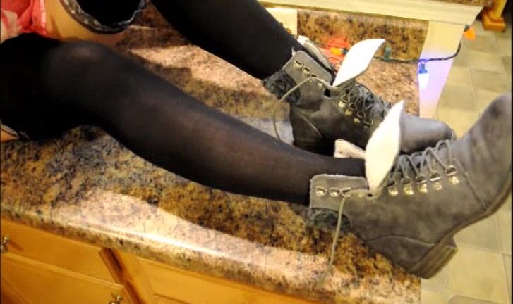 G Dshideouscreation Trying On Socks Amp Boots Fetish Custom