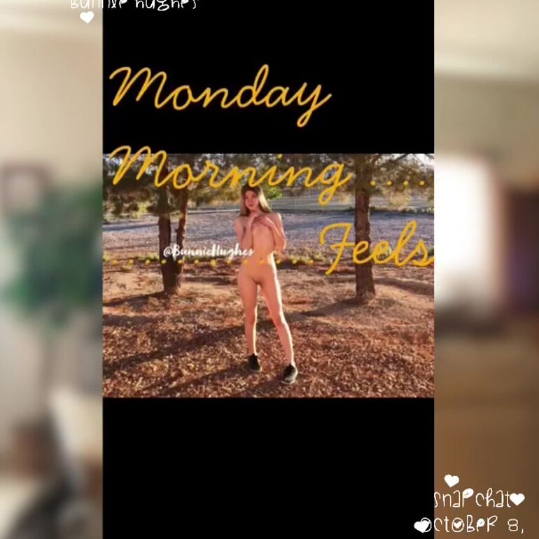 Bunnie Hughes Secret Snapchat Preview