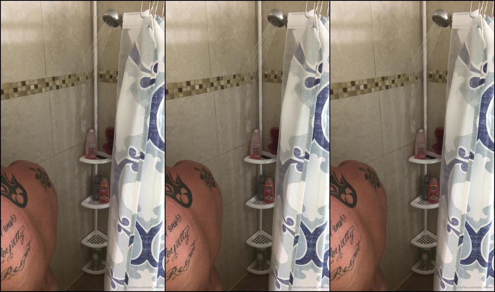 Tyler Steelxxx Hot Long Soapy Shower