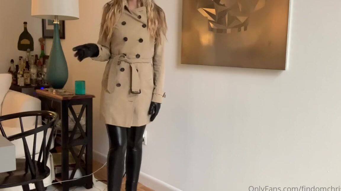 Goddess Christine Nicknamed Findomchristine Onlyfans 6 Min Clip Preparing You For A Drain