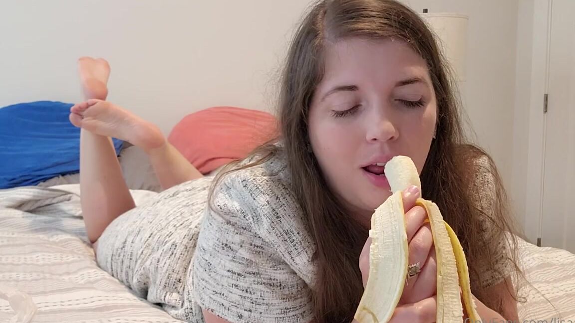 Lisaasmr Onlyfans Banana Eating Asmr Custom