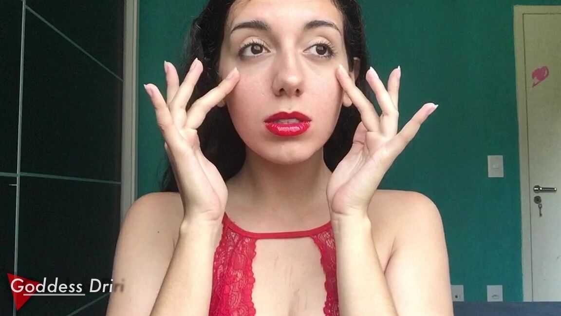 "GoddessDri" eye fetish, face fetish, femdom pov, eye contact Worship my beautiful face manyvids