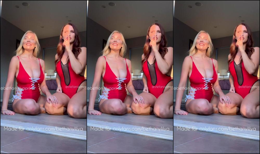 Bethanylilya Bts When I Shot With The Somer Sisters In La Sorry About The Doggy