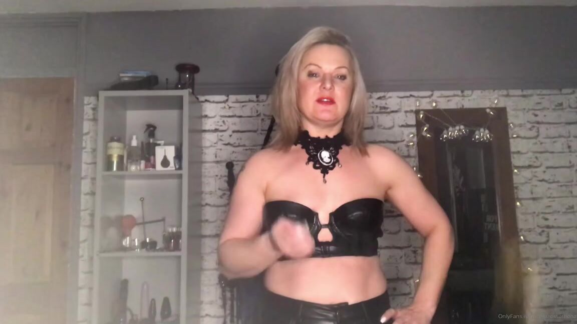 Mistress Athena Nicknamed Mistressathena Onlyfans Part 1 I Can Make You Do Anything Listen Watch Do Let Me Talk You Through