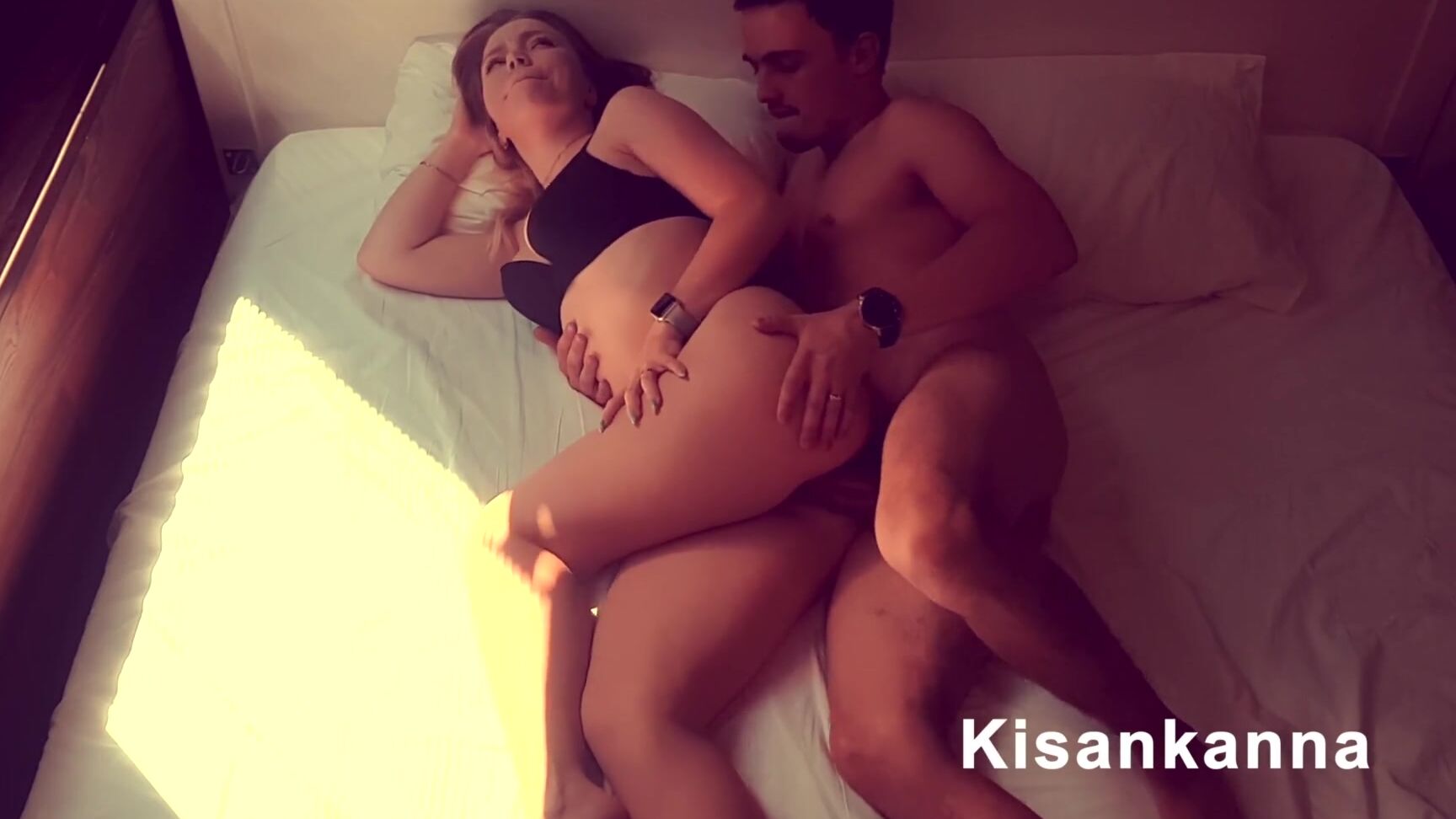 Kisankanna young Russian beauty getting fucked on the bed PornHubPremium