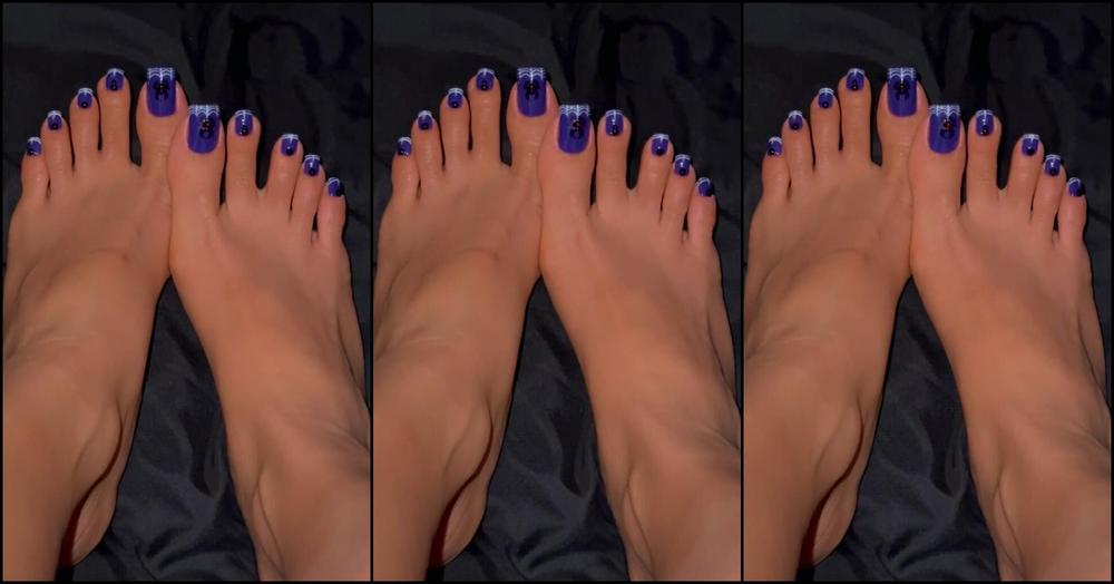 Thee Celeste 3529528789 10 19 2024 Halloween Pedi Hopefully None Of You Has Arachnophobia Literally Just Finished This And Wanted Yall