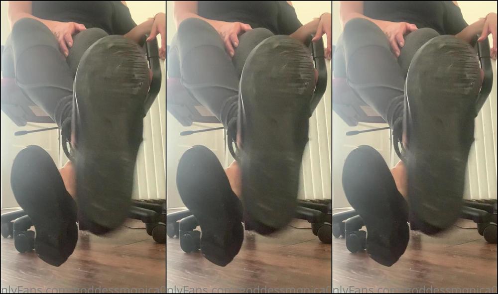 Goddessmonica W Flat Dangle Joi Per Your Request