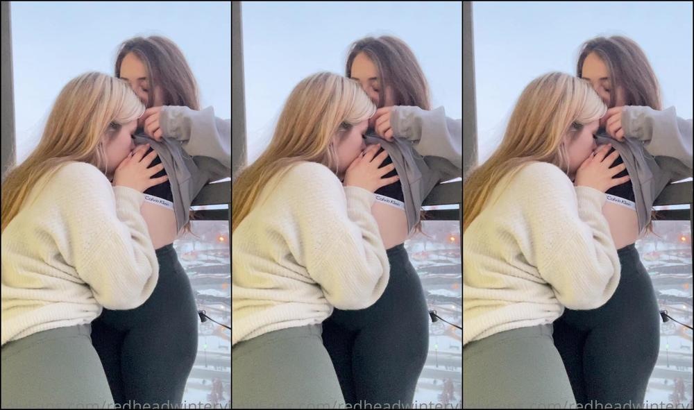 Redheadwinter 2005880662 01 10 2021 Mandyking Sucked My Tits For The First Time On My Balcony It Was Freezing Yet