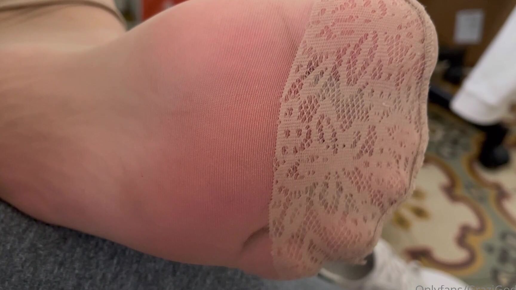 Grazigoddess After My Daily Exercises My Feet Are Always Sweaty Warm Soft And With A Slight Smell Of