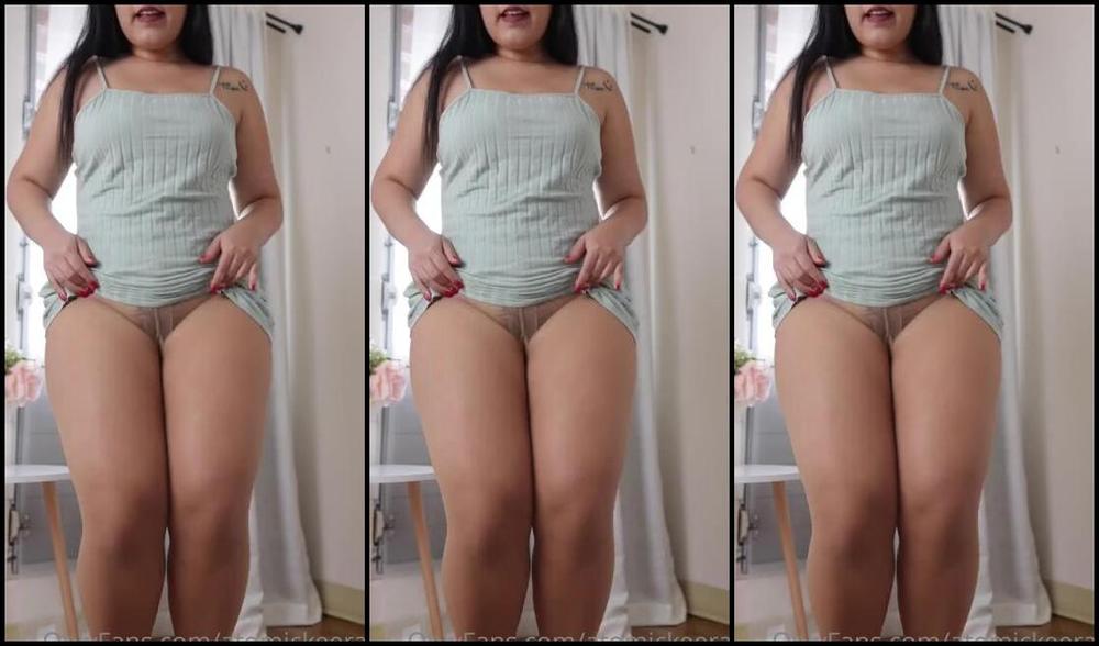 Atomickeerati Onlyfans Minidress Sheer Nude Pantyhose Amp Highheels Perfect Combo Right Mc