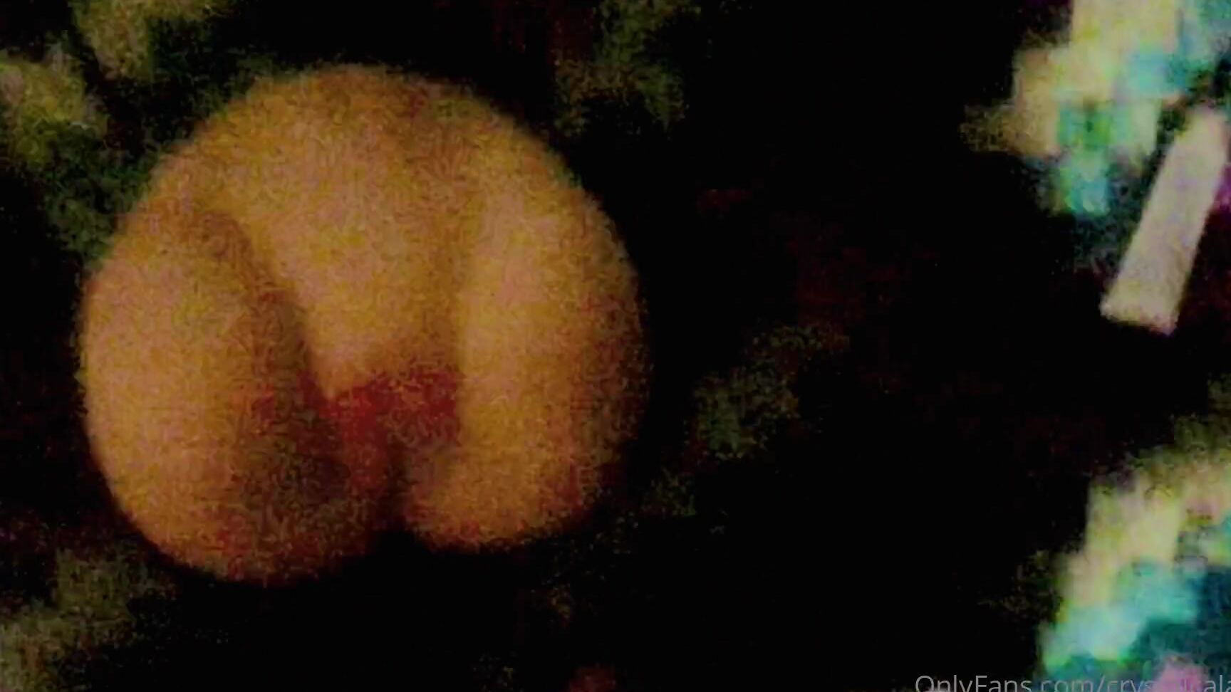 Crystalcalabria Fucking My New Incredible Pussy Ass Toy From Sohimi Toys Pov Style Taking Both Holes