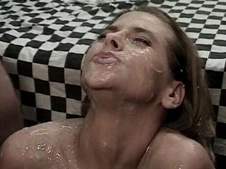 "Mix" Cumshots, Gokkun, Bukkake Harley Raine JM Productions