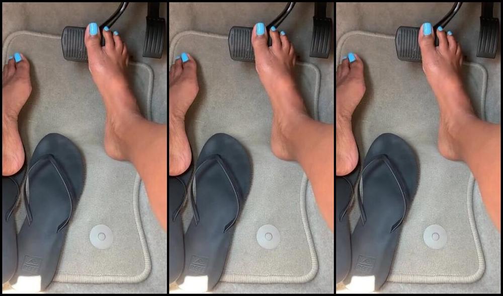 Goddess Dee Aka Welovedee Onlyfans Bare Feet Driving