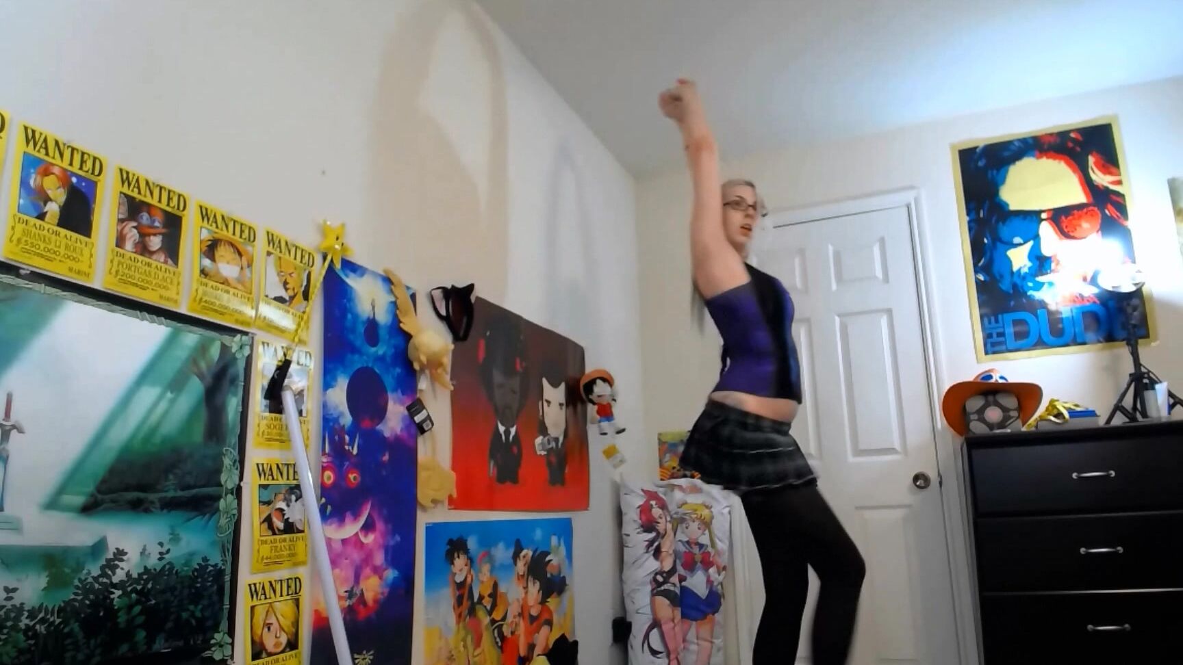 Corset Striptease To Booty Song