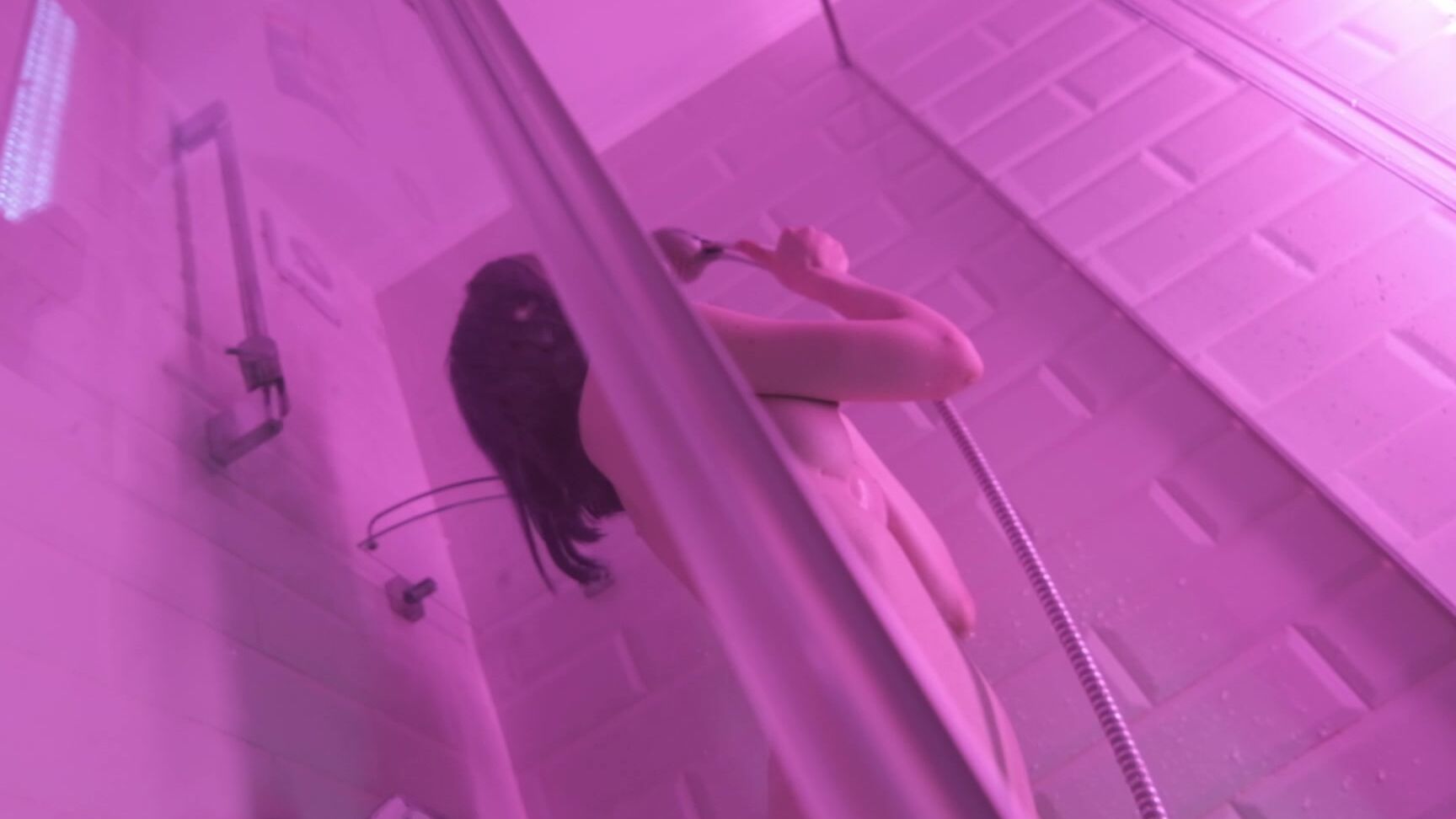 Erotic Nude, Shower, Slow Motion, Tattoos, Wet Look pink-shower ManyVids