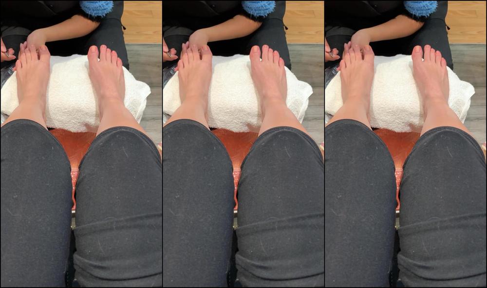 Findomchristine Minute Pedicure Video