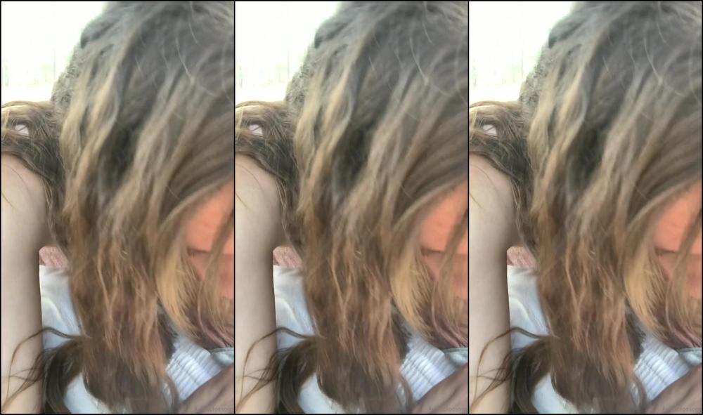 Annablossom Risky Car Bj In Public Parking Lot Almost Got Caught I Play With The Cum At The End