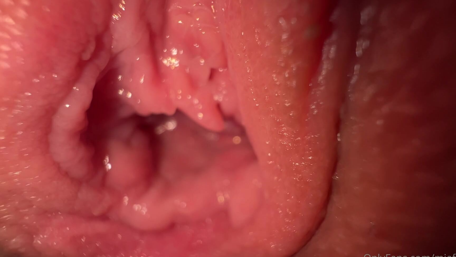 Miafoster Yummy Cum On My Tight Pussy