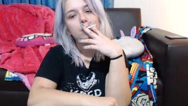 Delilah Dee Sexy Smoker