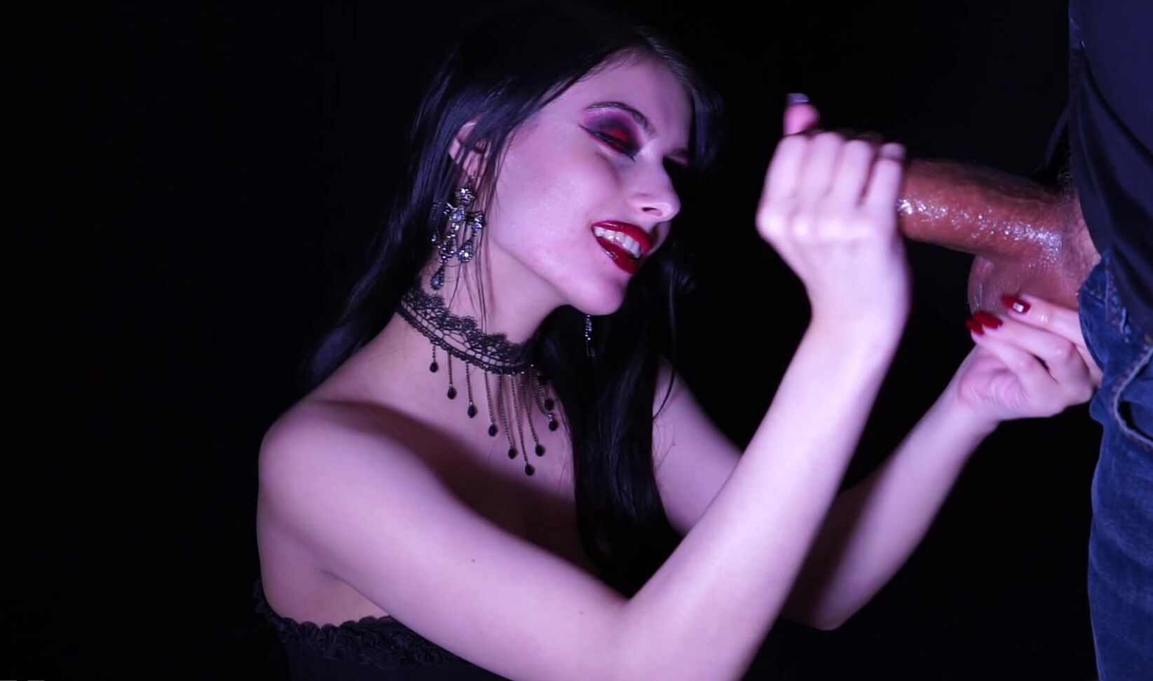 Blowjob, Boy Girl, Cosplay, Handjobs, Vampire junemoorexxx thirst bg vampire handjob blowjob ManyVids