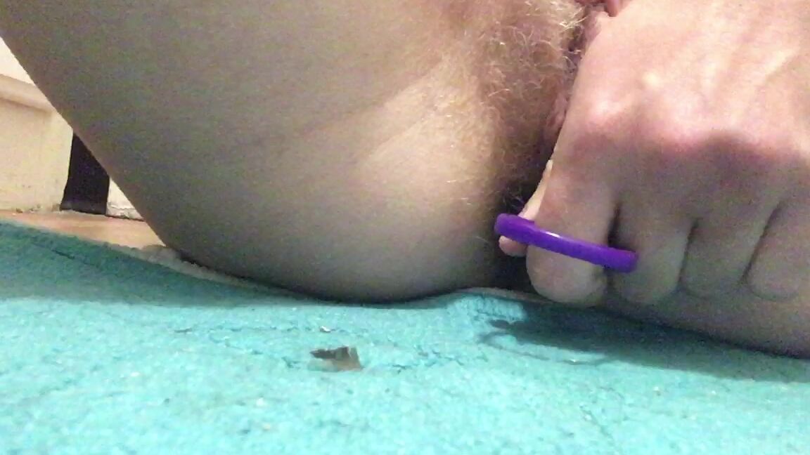 "RubyPrincess" analmasturbation, analplay, toys playing with my anal beads Manyvids