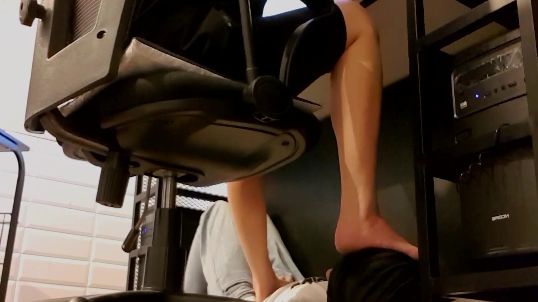 fdshmj 2021-08-17 Subscriber Request Video  game feetstool Onlyfans