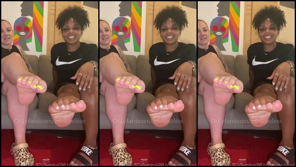 Mama Rican Aka Ricansoless Onlyfans Double Dirty Feet Humiliation Featuring Anushkavelvet