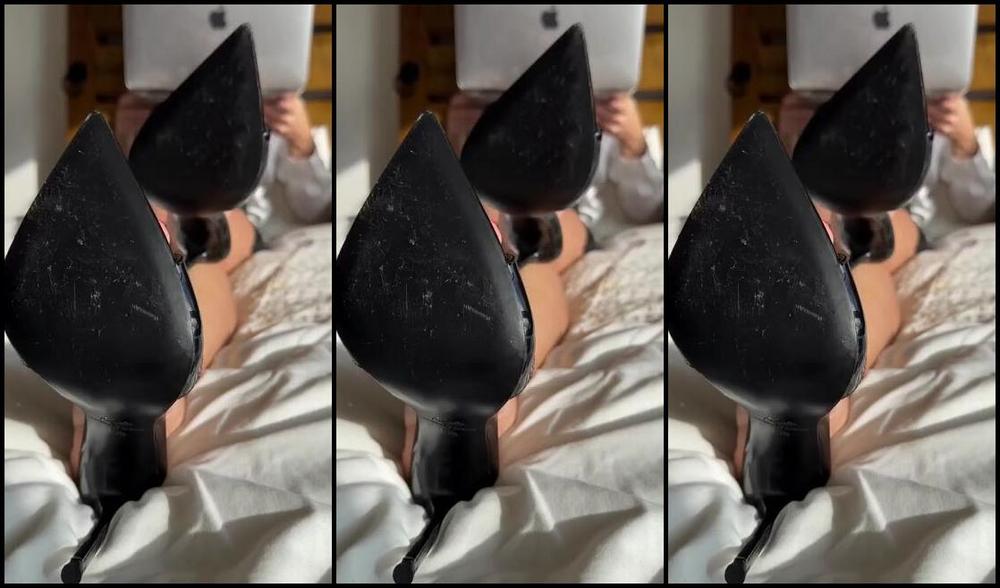 Heels Of Mine Nicknamed Heelsofmine 10 31 2024 Onlyfans Video Ill Listen Music And You Clean My Heels And Worship My Feet Slave