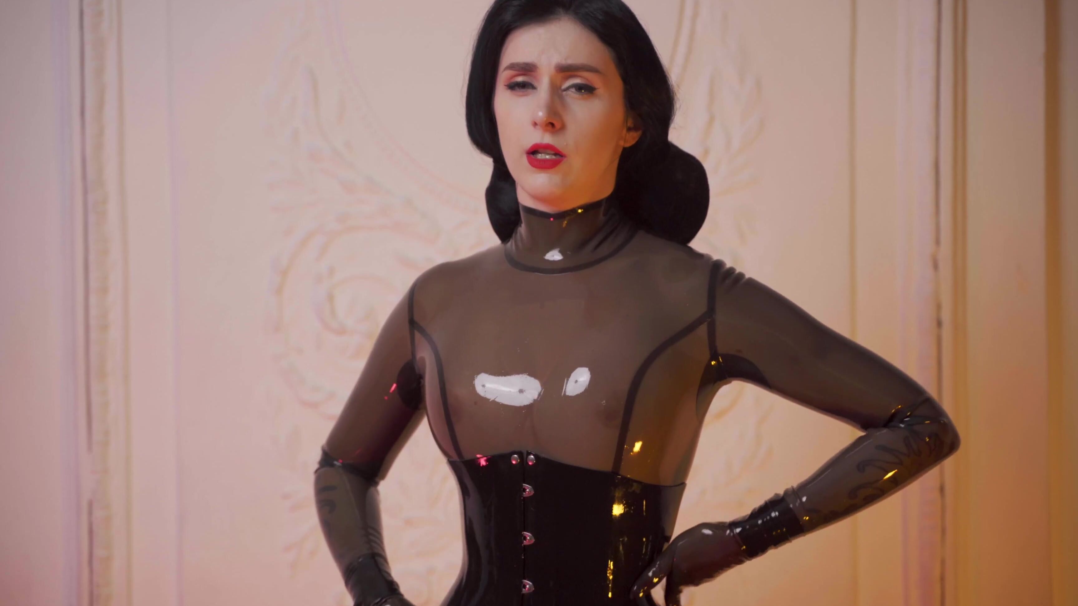 Chastity, Key Holding & Chastity, Latex, Liquid Latex, Slave training chastity-training-with-latex ManyVids