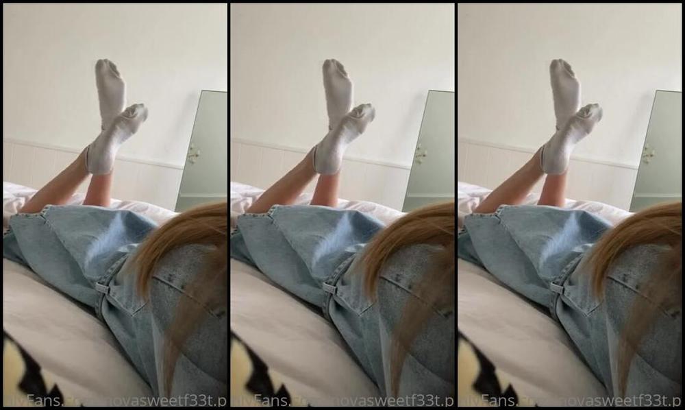 Indubiopronova Nicknamed Indubiopronova Onlyfans In Pose With Sweaty White Calvin Anklesocks Come Relax With Me