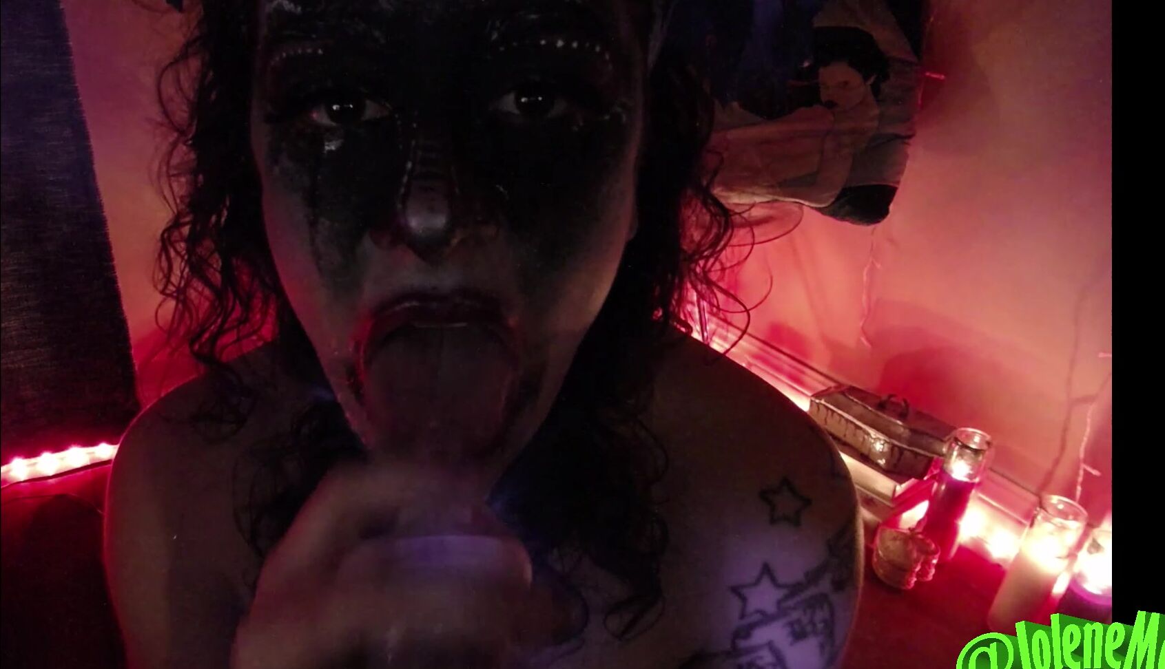 Jolene Marz Wood Witch Summons A Dragon